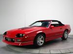 Chevrolet Camaro Z28 Iroc-Z Convertible 1987 года